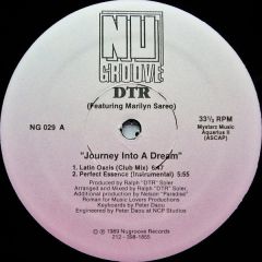 Dtr Feat Marilyn Sareo - Dtr Feat Marilyn Sareo - Journey Into A Dream - Nu Groove
