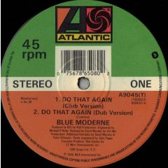Blue Moderne - Blue Moderne - Do That Again - Atlantic