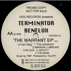 Terminator Benelux - Terminator Benelux - The Warrant EP - Heidi Of Switzerland
