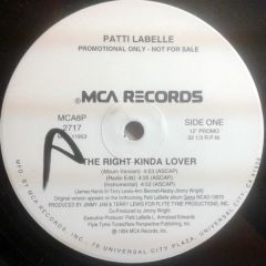Patti La Belle - Patti La Belle - Right Kinda Lover - MCA