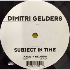Dimitri Gelders - Dimitri Gelders - Subject In Time - Antler Subway