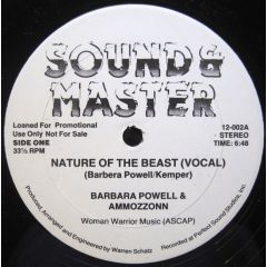 Barbara Powell & Ammozzonn - Barbara Powell & Ammozzonn - Nature Of The Beast - Sound & Master