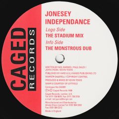 Jonesey - Jonesey - Independence - Caged