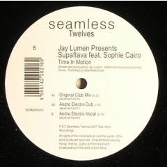 Supaflava Feat. Sophie Cairo - Supaflava Feat. Sophie Cairo - Time In Motion - Seamless Recordings