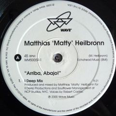Matthias 'Matty' Heilbronn - Matthias 'Matty' Heilbronn - Arriba, Abajo! - Wave