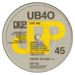 Ub40 - Ub40 - Cherry Oh Baby - Dep International