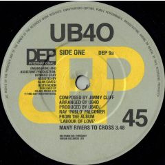 UB40 - UB40 - Many Rivers To Cross - DEP International