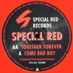 Special Red - Special Red - Together Forever (Red Vinyl) - Special Red Records