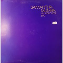Samantha Mumba - Samantha Mumba - I'm Right Here - Polydor, Wildcard