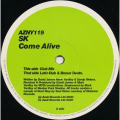 SK - SK - Come Alive - Azuli