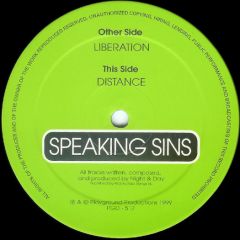Speaking Sins - Speaking Sins - Liberation - Playground