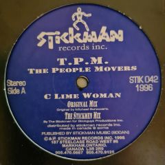 T.P.M. - C Lime Woman - Stickman Records