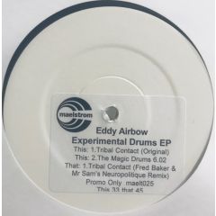 Eddy Airbow - Eddy Airbow - Experimental Drums EP - Maelstrom Records