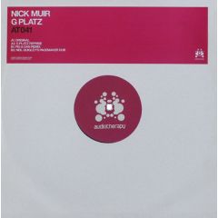 Nick Muir - Nick Muir - G-Platz - Audio Therapy