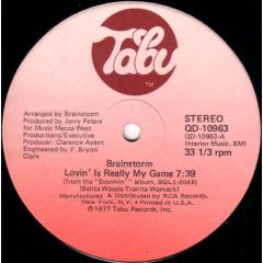 Brainstorm - Brainstorm - Lovin' Is Really My Game - Tabu Records