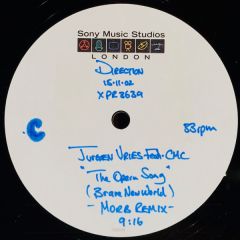 Jurgen Vries feat. CMC - Jurgen Vries feat. CMC - The Opera Song (Brave New World) - Direction Records