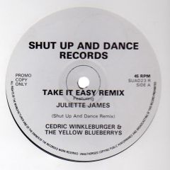 Cedric WinkleBurger & The Yellow Blueberries - Cedric WinkleBurger & The Yellow Blueberries - Take It Easy (Remix) - Shut Up And Dance Records