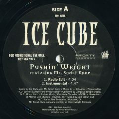Ice Cube - Ice Cube - Pushin Weight - Priority