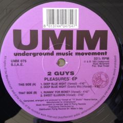 2 Guys - 2 Guys - Pleasures EP - UMM