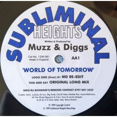 Muzz & Diggs - Muzz & Diggs - World Of Tomorrow - Subliminal Heights