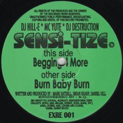 Sensi-Tize - Sensi-Tize - Begging 4 More - Extatic