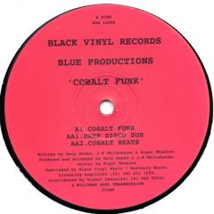 Blue Productions - Blue Productions - Cobalt Funk - Black Vinyl