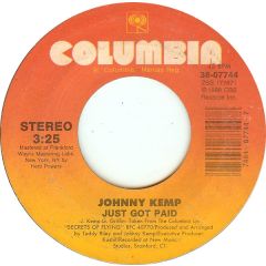 Johnny Kemp - Johnny Kemp - Just Got Paid - Columbia