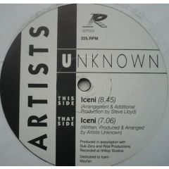 Artists Unknown - Artists Unknown - Iceni - Hilltop Records