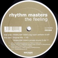 Rhythm Masters - Rhythm Masters - The Feeling - Escape