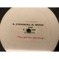 D'Bonneau,M Weeks & C Sylvan - D'Bonneau,M Weeks & C Sylvan - You Got Me Spinning - White Spin