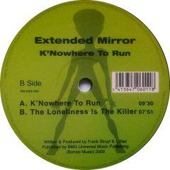 Extended Mirror - Extended Mirror - K'Nowhere To Run - Green Martian
