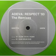 Adeva - Adeva - Respect '96 (Green Vinyl) - Network