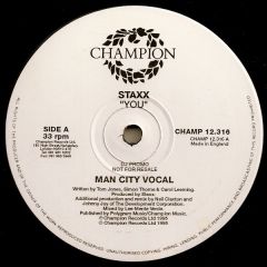 Staxx - Staxx - YOU - Champion