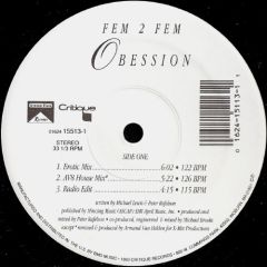 Fem 2 Fem - Fem 2 Fem - Obsession - Critique