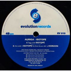 Auriga - Auriga - Isotope - Evolution Records