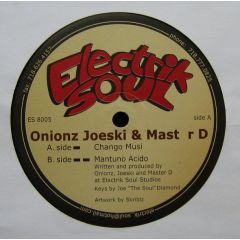 Onionz Joeski & Master D - Onionz Joeski & Master D - Chango Musi (Red Vinyl) - Electrik Soul
