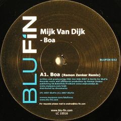 Mijk Van Dijk - Mijk Van Dijk - BOA - Blu Fin