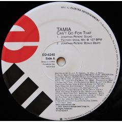 Tamia - Tamia - Can't Go For That (Jonathan Peters Remix) - Elektra