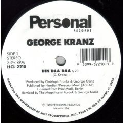 George Kranz - George Kranz - Din Daa Daa - Hot Records