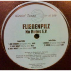 Fliegenpilz - Fliegenpilz - No Rules EP - Kickin' Tunes