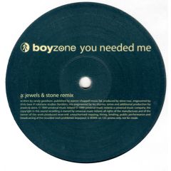 Boyzone - Boyzone - You Needed Me - Polydor