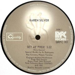 Karen Silver - Karen Silver - Set Me Free - Quality