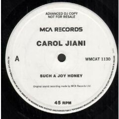 Carol Jiani - Carol Jiani - Such A Joy Honey - MCA