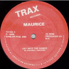 Maurice Joshua - Maurice Joshua - Get Into The Dance - Trax Records