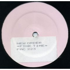 New Order - New Order - Fine Time - Factory