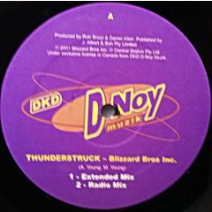 Blizzard Brothers / DJ Pibert - Blizzard Brothers / DJ Pibert - Thunderstruck / Power Of God - DKD D-Noy Muzik