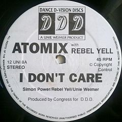 Atomix - Atomix - I Don't Care - Dance D'Vision