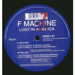 F Machine - F Machine - Lost In America - Infectious Records