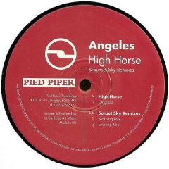 Angeles - Angeles - High Horse - Pied Piper Records