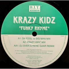 Krazy Kidz - Krazy Kidz - Funky Rhyme - B.I.T Production